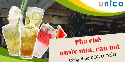 Khoá học pha chế nước mía - rau má công thức độc quyền - Trần Bá Hoàn